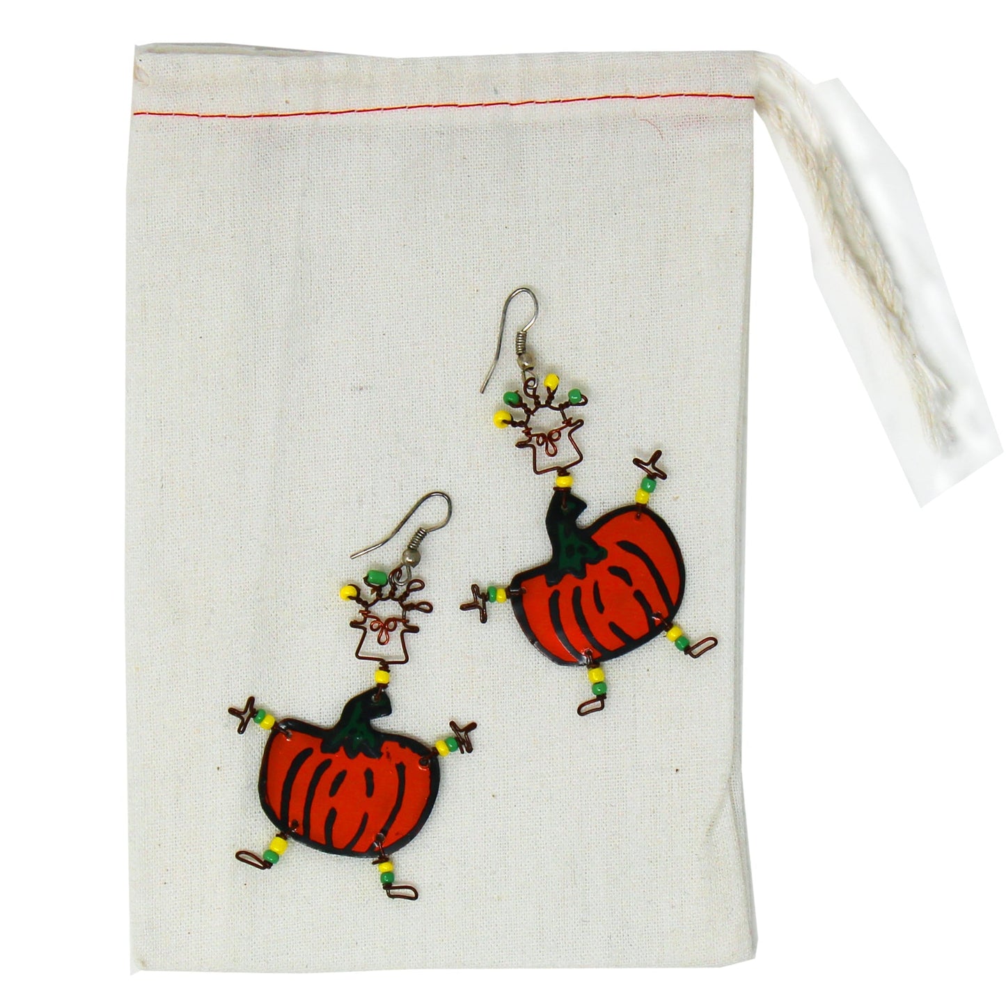 Dancing Girl Pumpkin Earrings - Creative Alternatives    Home Decor Supply | Online Retail | ShoreShopper.com