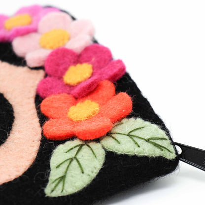 Hand Crafted Felt: Frida Pouch    Home Decor Supply | Online Retail | ShoreShopper.com