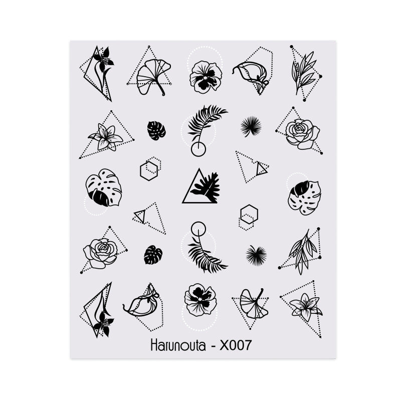 Nail Art Butterfly Sticker Flower Leaf Decal    Home Decor Supply | Online Retail | ShoreShopper.com