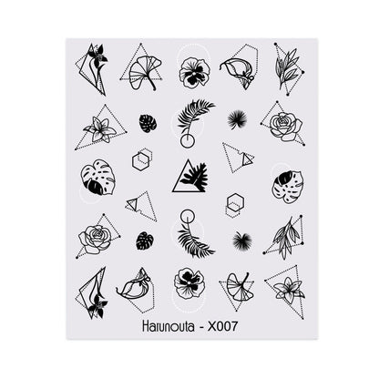 Nail Art Butterfly Sticker Flower Leaf Decal    Home Decor Supply | Online Retail | ShoreShopper.com