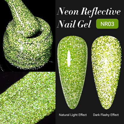 Nail Art Fluorescent Crushed Diamond Gel Polish    Home Decor Supply | Online Retail | ShoreShopper.com