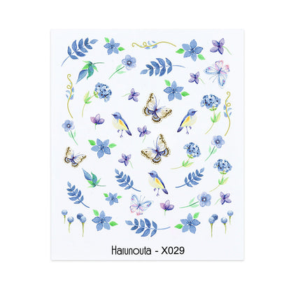 Nail Art Butterfly Sticker Flower Leaf Decal    Home Decor Supply | Online Retail | ShoreShopper.com