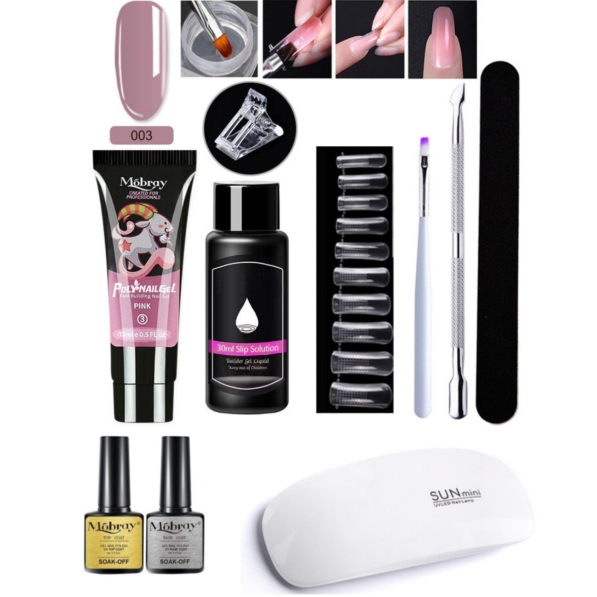 7-Piece Nail Art Crystal Extender Set    Home Decor Supply | Online Retail | ShoreShopper.com
