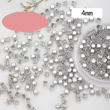 Square Water Drop Zircon Nail Art Jewelry    Home Decor Supply | Online Retail | ShoreShopper.com