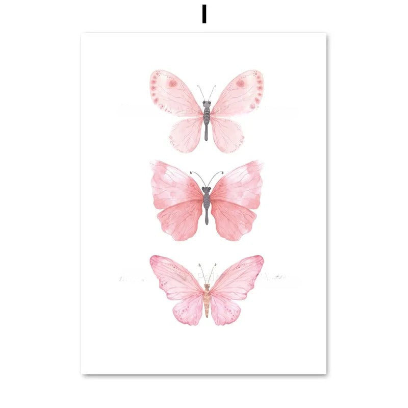 Ballet Alphanumeric Children's Room Art Canvas Painting    Home Decor Supply | Online Retail | ShoreShopper.com