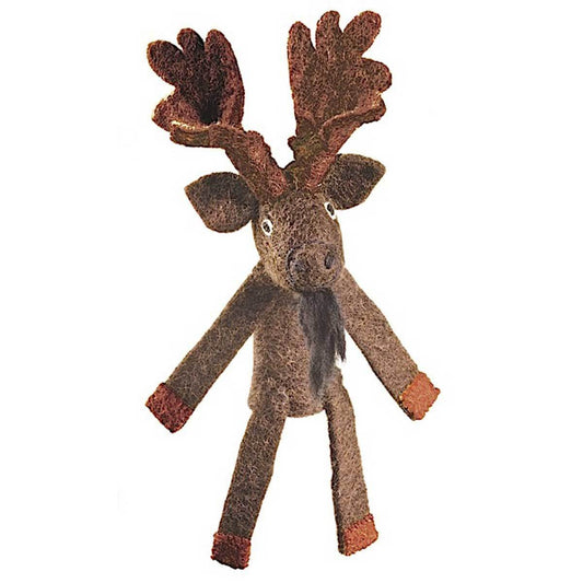 Woolie Finger Puppet - Moose - Wild Woolies (T)    Home Decor Supply | Online Retail | ShoreShopper.com