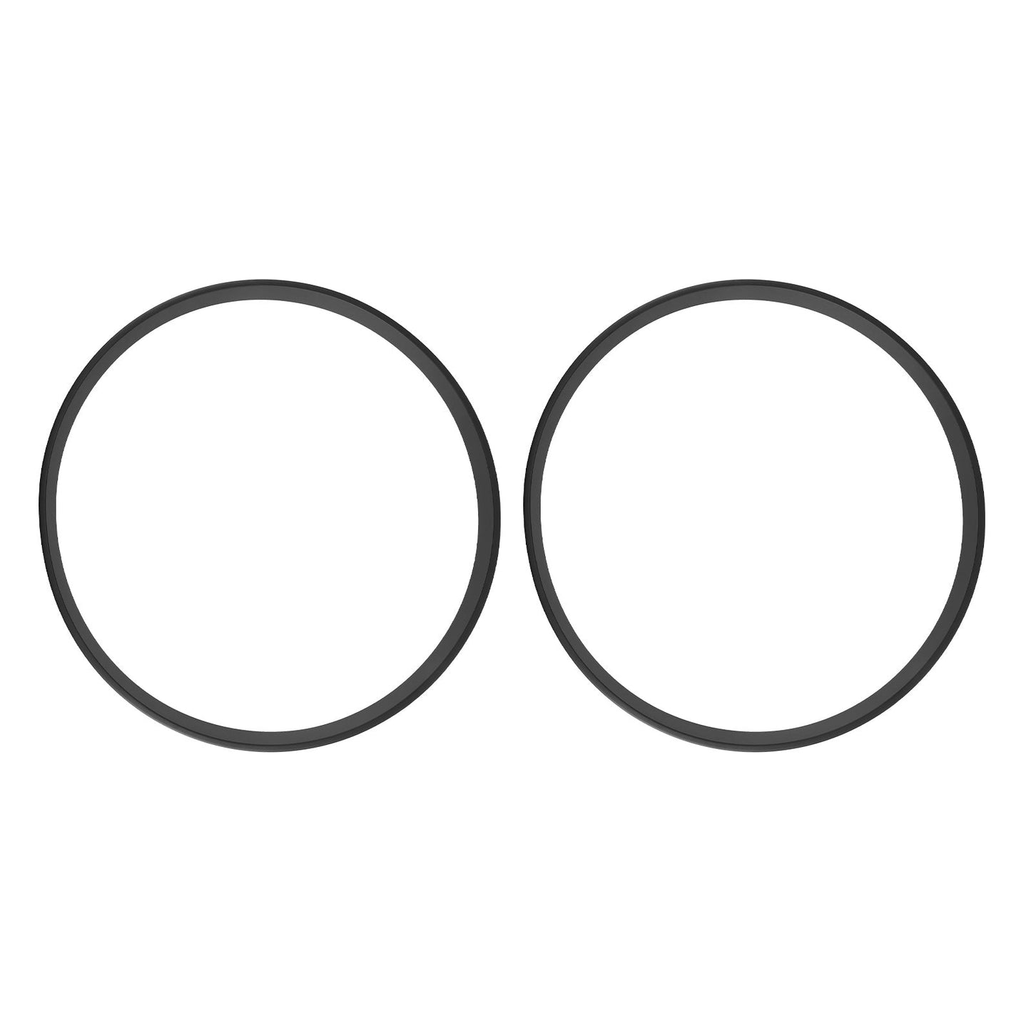 2pcs Metal Frame For Wall Clock Replacement 12 Inch Quartz Clock Shell/Border/Trim Thin - 42mm Thick Minimalist Installation    Home Decor Supply | Online Retail | ShoreShopper.com