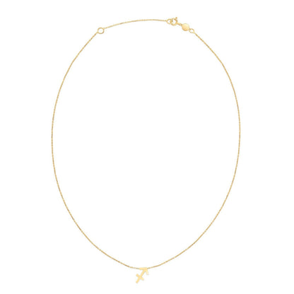 14K Yellow Gold Sagittarius Necklace    Home Decor Supply | Online Retail | ShoreShopper.com