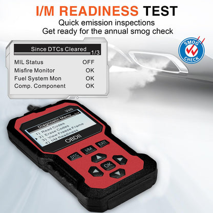 Advanced OBD II Scanner for Car Engine Fault Codes CAN Diagnostic Tool w/ Freeze Frame & I/M Monitor    Home Decor Supply | Online Retail | ShoreShopper.com