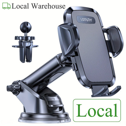 LOTUNY Car Phone Holder, Universal Hands-Free Phone Holders for Your Car, 3-in-1 Phone Mount for CarAir Vent Compatible with for iphone for samsung Google and All 4" to 7, 2" Phones    Home Decor Supply | Online Retail | ShoreShopper.com