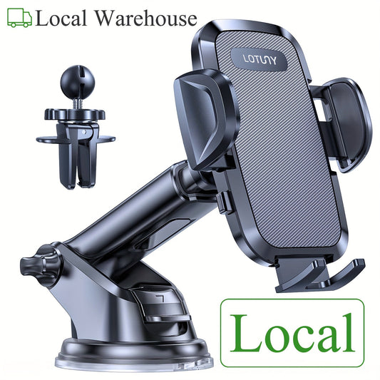 LOTUNY Car Phone Holder, Universal Hands-Free Phone Holders for Your Car, 3-in-1 Phone Mount for CarAir Vent Compatible with for iphone for samsung Google and All 4" to 7, 2" Phones    Home Decor Supply | Online Retail | ShoreShopper.com