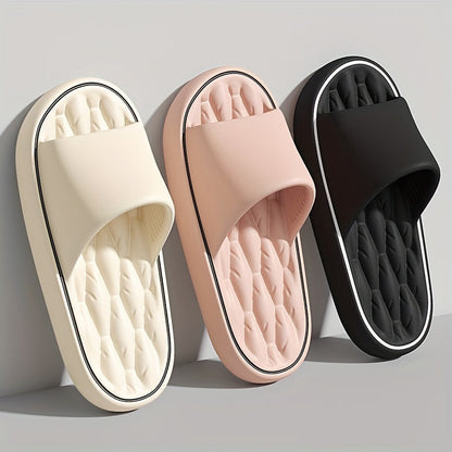 1pc Men'S for home Anti-Slip Slippers Thick Sole Silent Bathroom Shower Soft Elastic Cushioning Slippers Comfortable For Home/Wear Out Non-Stuffy.    Home Decor Supply | Online Retail | ShoreShopper.com