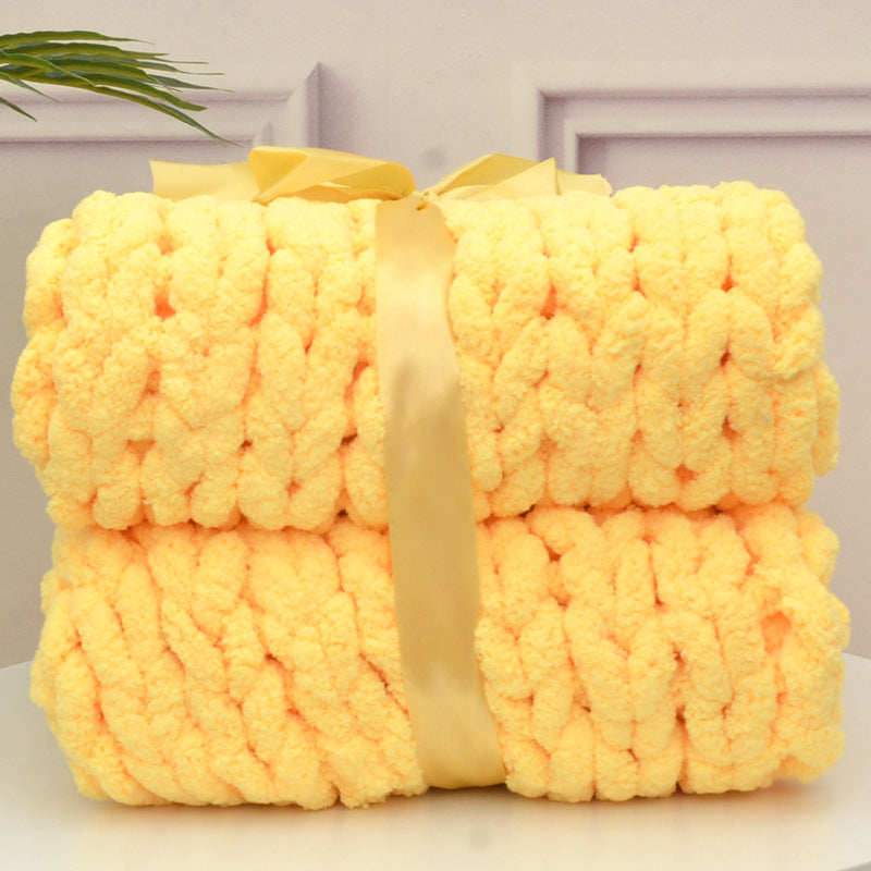 Handmade Thick Wool Woven Blanket Sofa    Home Decor Supply | Online Retail | ShoreShopper.com
