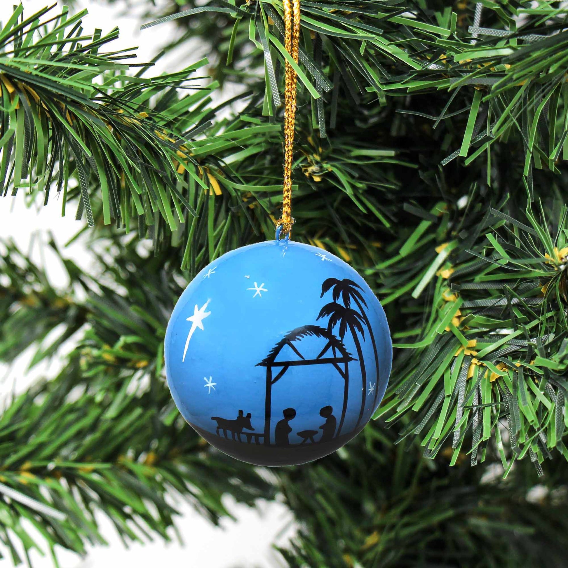 Handpainted Christmas Nativity Ornaments - Pack of 3    Home Decor Supply | Online Retail | ShoreShopper.com