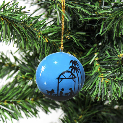 Handpainted Christmas Nativity Ornaments - Pack of 3    Home Decor Supply | Online Retail | ShoreShopper.com