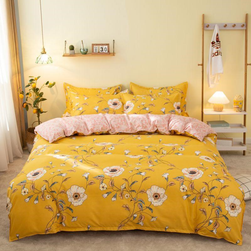 Cover Set Bed Cotton Quilt Bedsheet Bedding Duvet Fitted    Home Decor Supply | Online Retail | ShoreShopper.com