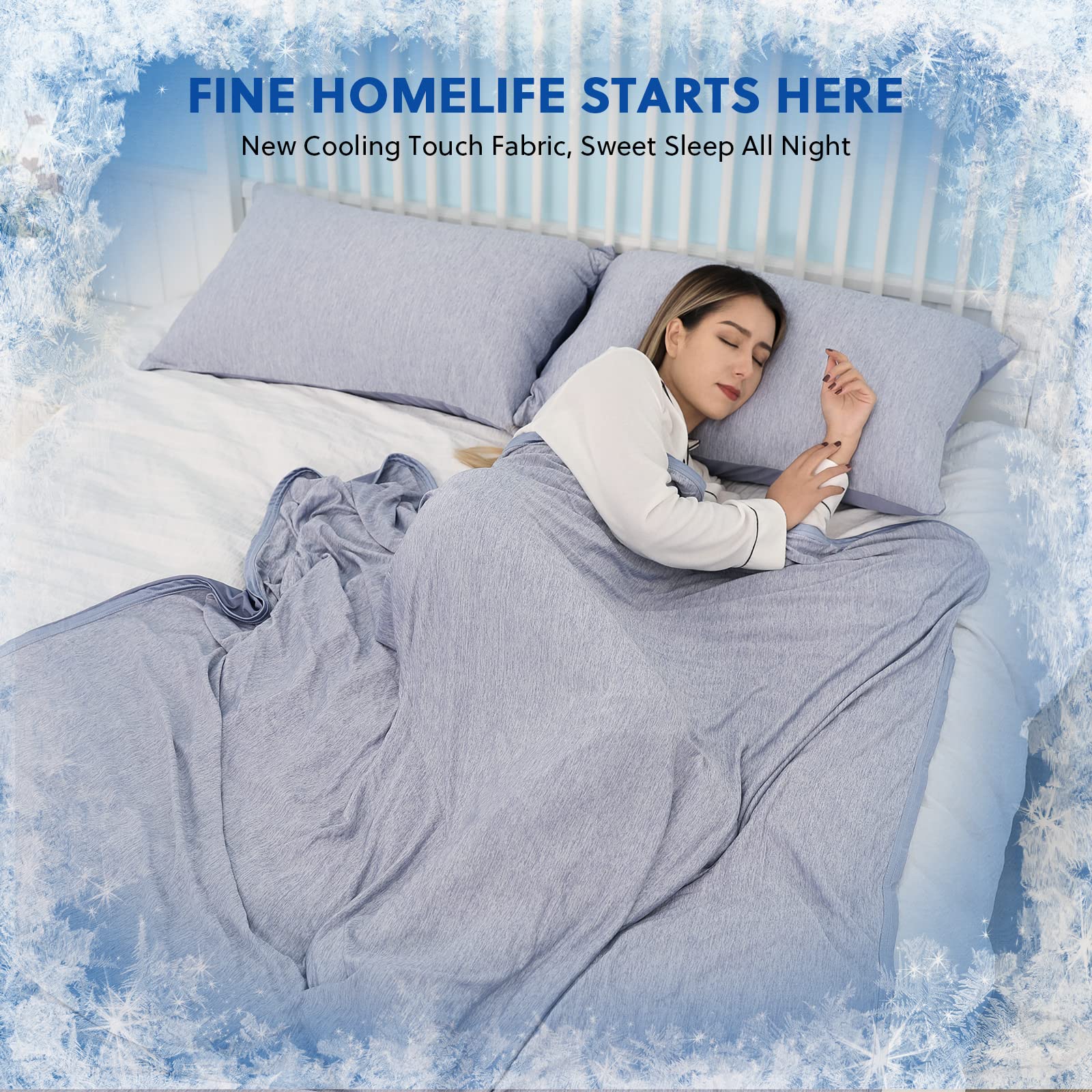 Summer Blanket Thin Lightweight Breathable Soft Double Side Enhanced Cool Blanket    Home Decor Supply | Online Retail | ShoreShopper.com