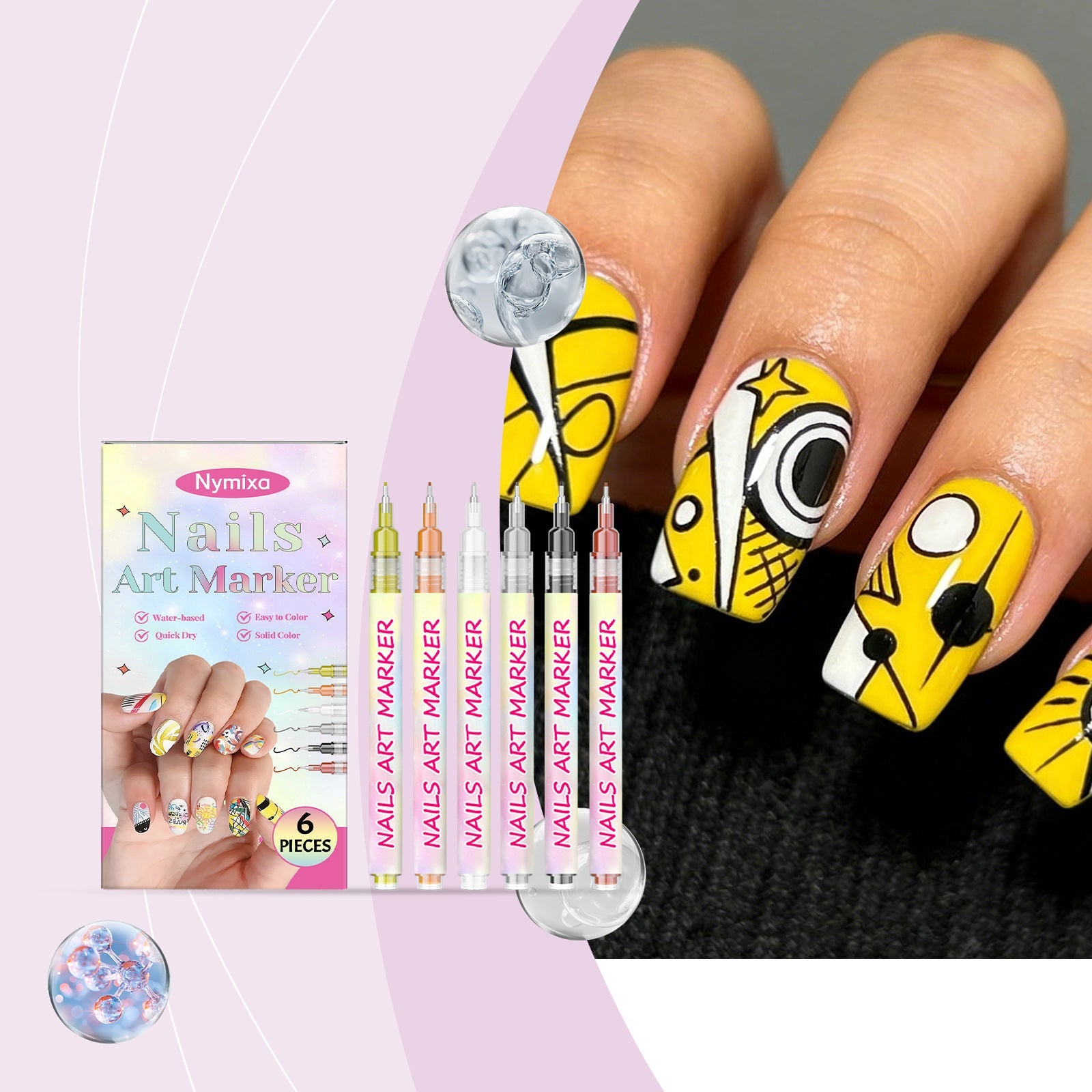Nail Art Graffiti Pen    Home Decor Supply | Online Retail | ShoreShopper.com