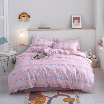 Leopard Print Bed Sheet Set Of Four Ab Face    Home Decor Supply | Online Retail | ShoreShopper.com