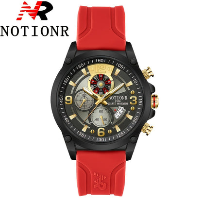1pc Men'S Fashion Casual Quartz Watch, Silicone Strap, Date Display - Stylish Casual Wristwatch for Casual Attire, Casual Wristwatch | Sporty Watch Design | Quartz Movement, Thanksgiving, Christmas The Perfect Gift Reloj Para    Home Decor Supply | Online Retail | ShoreShopper.com