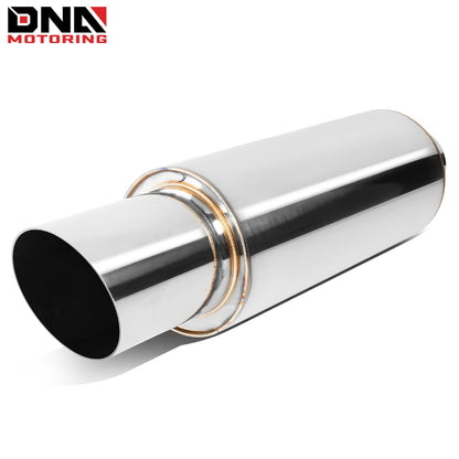 DNA MOTORING Stainless Steel Straight-Through Exhaust Muffler    Home Decor Supply | Online Retail | ShoreShopper.com