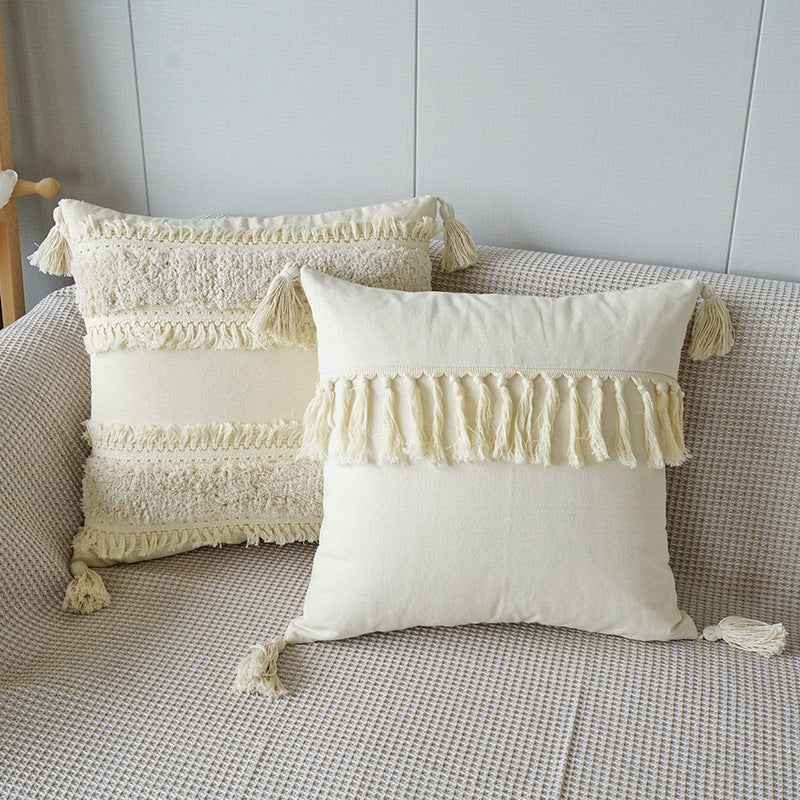 Home Fashion Boho Ethnic Tufted Pillowcase    Home Decor Supply | Online Retail | ShoreShopper.com