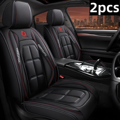Faux Leather Universal Seat Covers Driver & Passenger Seats    Home Decor Supply | Online Retail | ShoreShopper.com