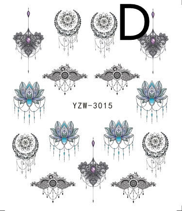 Black Butterfly Nail Art Stickers Accessories    Home Decor Supply | Online Retail | ShoreShopper.com