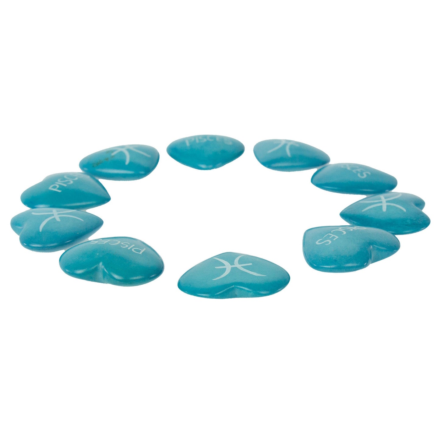 Zodiac Soapstone Hearts, Pack of 5: PISCES    Home Decor Supply | Online Retail | ShoreShopper.com