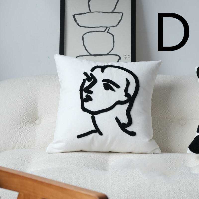 Velvet Modern Minimalist Bedside Cushion Pillow    Home Decor Supply | Online Retail | ShoreShopper.com