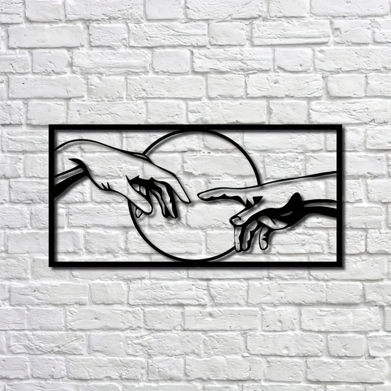 Modern Black Metal Wall Art    Home Decor Supply | Online Retail | ShoreShopper.com