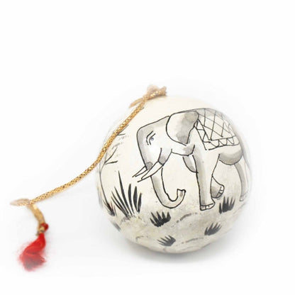 Handpainted Ornament Elephant - Pack of 3    Home Decor Supply | Online Retail | ShoreShopper.com