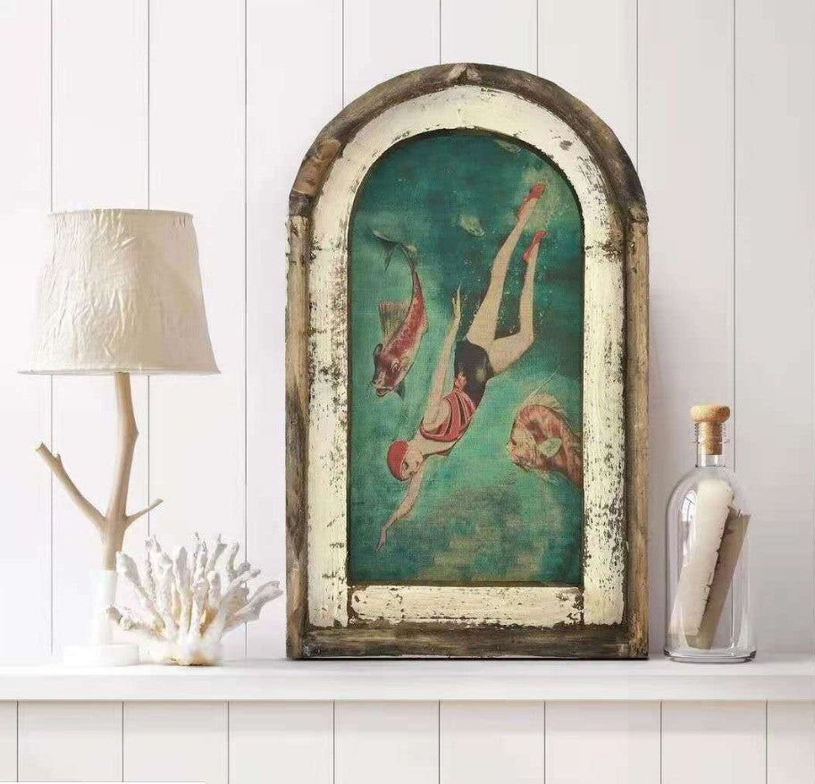 Swimming Wall Decorative Art Mural Wall Art    Home Decor Supply | Online Retail | ShoreShopper.com