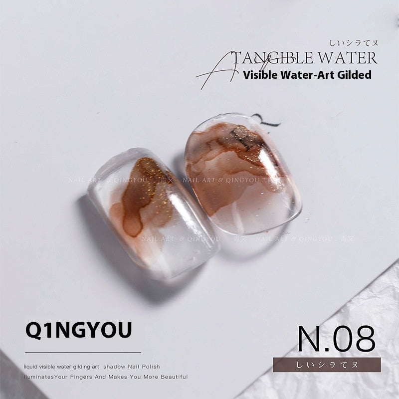 Quick-drying Nail Art Watercolor Shading Fluid Pearlescent Gradient Ink White Gilding Smoke    Home Decor Supply | Online Retail | ShoreShopper.com