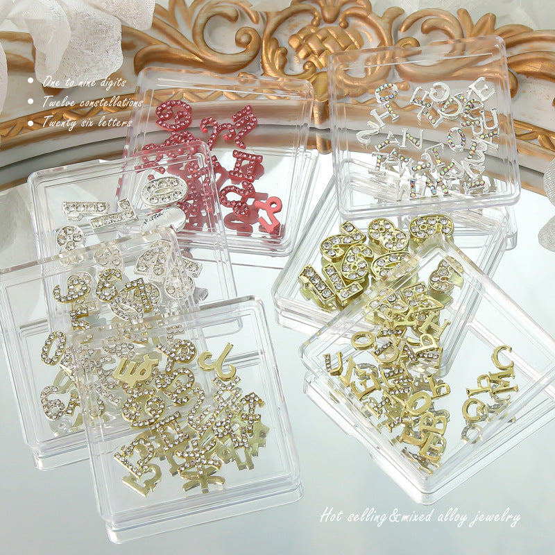 12 Constellation Nail Art Accessories Alloy    Home Decor Supply | Online Retail | ShoreShopper.com