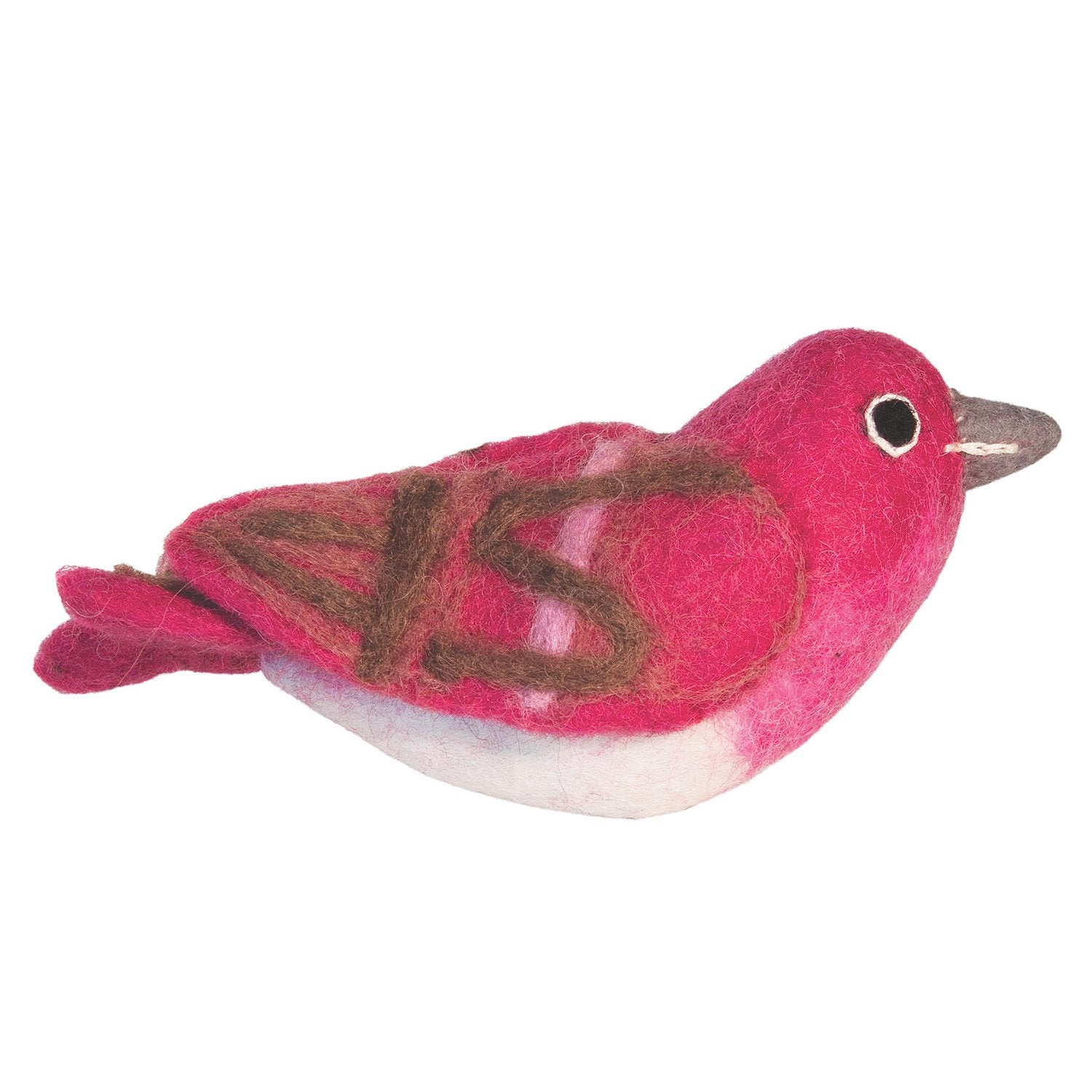 Felt Bird Garden Ornament - Purple Finch - Wild Woolies (G)    Home Decor Supply | Online Retail | ShoreShopper.com