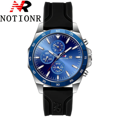 1pc Men'S Fashion Casual Quartz Watch, Silicone Strap, Date Display - Stylish Casual Wristwatch for Casual Attire, Casual Wristwatch | Sporty Watch Design | Quartz Movement, Thanksgiving, Christmas The Perfect Gift Reloj Para    Home Decor Supply | Online Retail | ShoreShopper.com