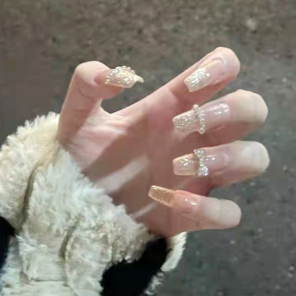 Wear Nails Red Glitter Christmas Nail Art    Home Decor Supply | Online Retail | ShoreShopper.com