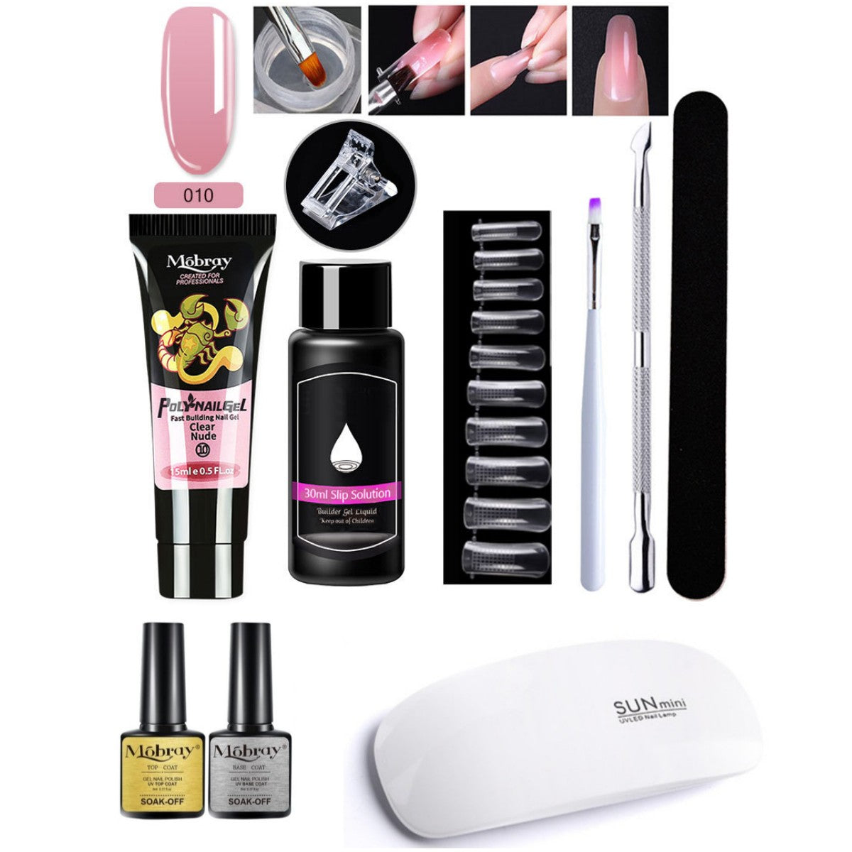 7-Piece Nail Art Crystal Extender Set    Home Decor Supply | Online Retail | ShoreShopper.com