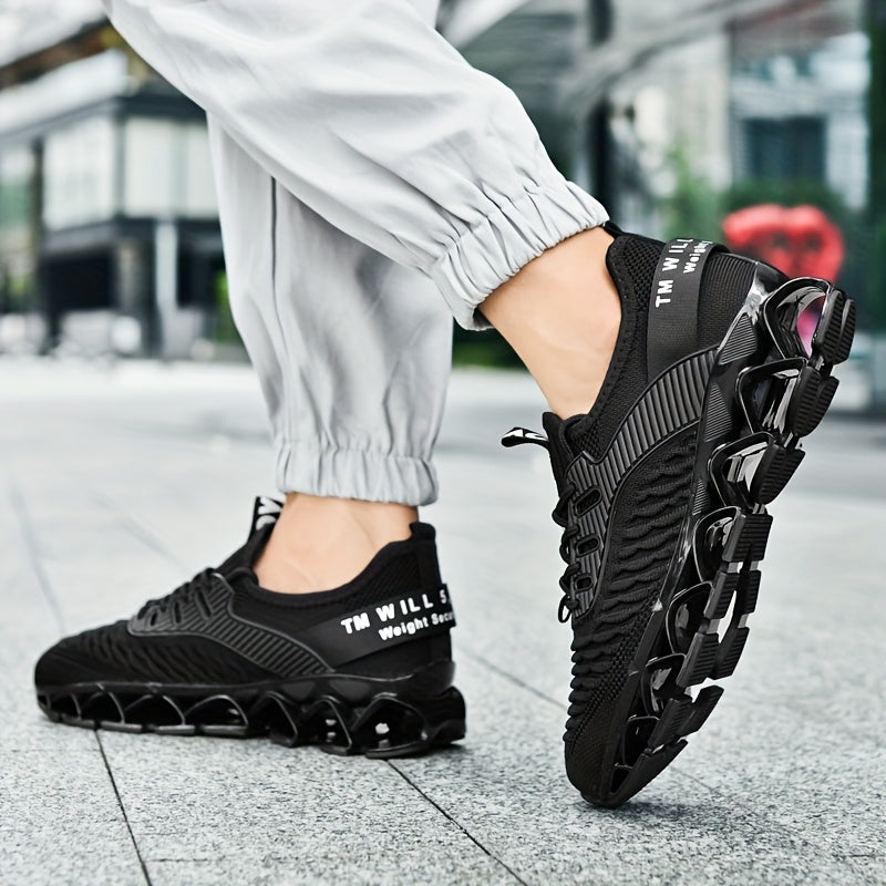 Athletic Footwear for Men - Cozy And Airy Sneakers, Practical, with a Soft Sole Ideal for Prolonged Standing, Featuring a Fish Scale Pattern for Gym Workouts, Walking, And Outdoor Pursuits    Home Decor Supply | Online Retail | ShoreShopper.com