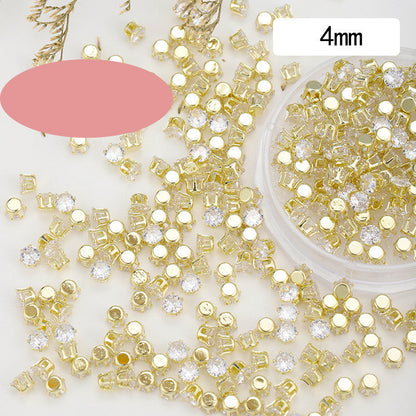 Square Water Drop Zircon Nail Art Jewelry    Home Decor Supply | Online Retail | ShoreShopper.com