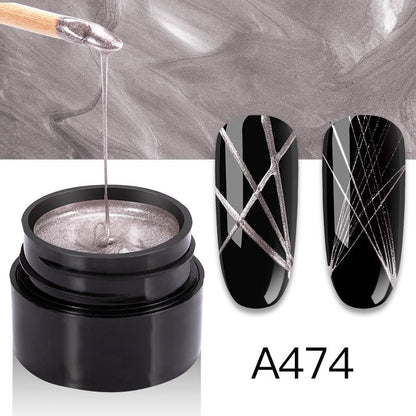 Nail Art Metal Brushed Nail Glue Painting    Home Decor Supply | Online Retail | ShoreShopper.com