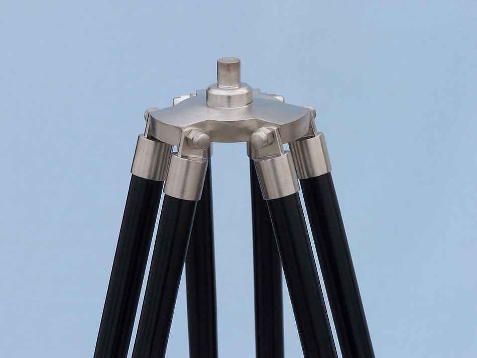 Floor Standing Admiral's Brushed Nickel Binoculars 62""    Home Decor Supply | Online Retail | ShoreShopper.com