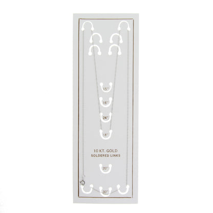 Womens chains 10KT White Gold    Home Decor Supply | Online Retail | ShoreShopper.com