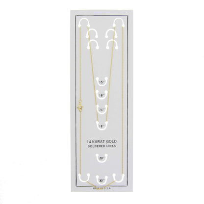 Womens chains 14KT Yellow Gold