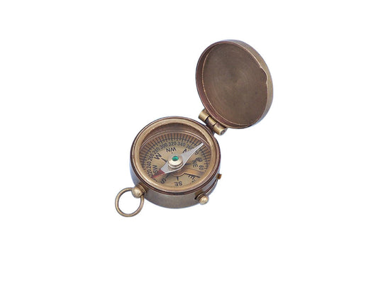 Antique Brass Magellan Compass 2""    Home Decor Supply | Online Retail | ShoreShopper.com