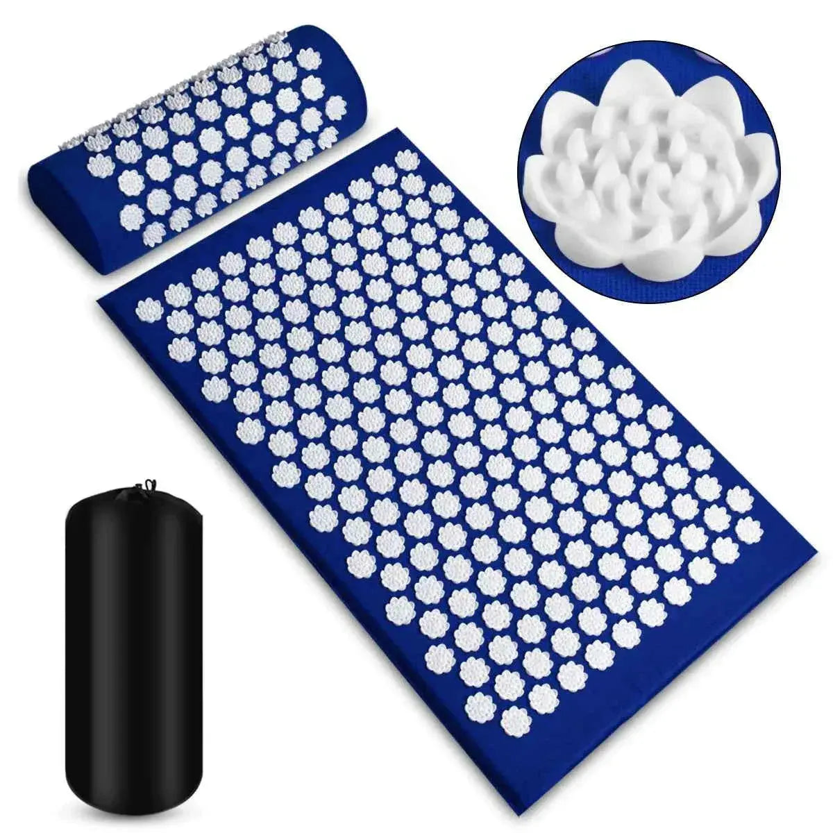 Acupressure Massage Mat Set w/ Pillow - ShoreCo.Shop