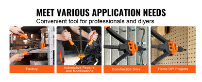 SucceBuy 14" 16" Rivet Nut Tool Rivnut Tool Kit with Metric and SAE Mandrels 70PCS/186PCS Rivet Nuts With Rugged Carrying Case    Home Decor Supply | Online Retail | ShoreShopper.com