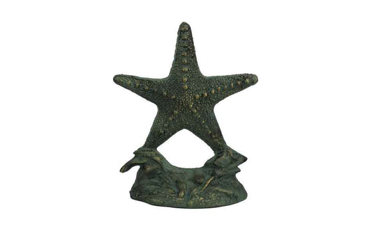 Antique Seaworn Bronze Cast Iron Starfish Door Stopper 11""    Home Decor Supply | Online Retail | ShoreShopper.com