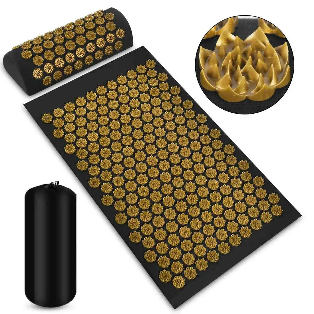 Acupressure Massage Mat Set w/ Pillow - ShoreCo.Shop